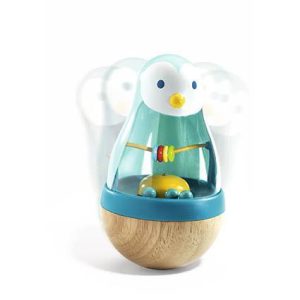 Roly Pingui - Chocalho Formato Pinguim
