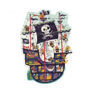 O Navio Pirata - Puzzle Gigante 36 Peças