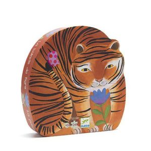 A Caminhada do Tigre - Puzzle Silhueta 24 Peças