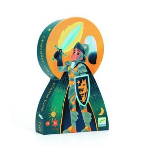 Cavaleiro Lua Cheia - Puzzle Silhueta 36 Peças