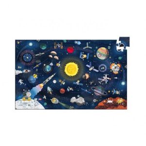 O Espaço + Livro - Puzzle de Observação 200 Peças