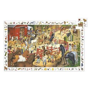 Equitação - Puzzle de Observação 200 Peças