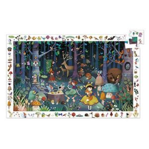 A Floresta Encantada - Puzzle Observação 100 Peças