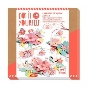 Alegria Colorida - Cria 4 Conjuntos de Jóias de Papel