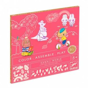 Mundo Kawaii - Constrói Figurinhas 3D