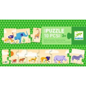 Puzzle - Animais Pequenos e Grandes