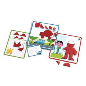 Eduludo Shapes - Completar Imagens Formas Geométricas
