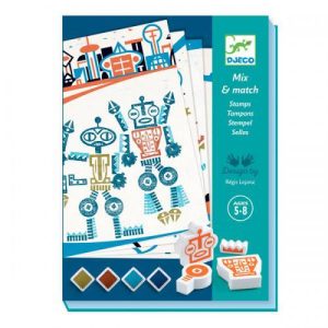 Robots Alienígenas - Kit de Carimbos