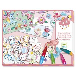 Cria o Teu Mundo - Jogo de Colorir e Colar