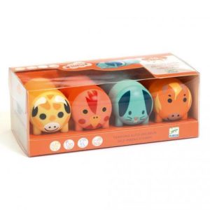 4 Carimbos Infantis - Animais da Quinta