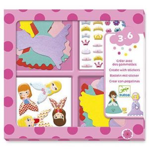 Adoro Princesas - Criar com Autocolantes Textura