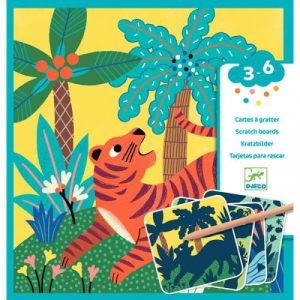 Grandes Animais - Cartões p/ Raspar