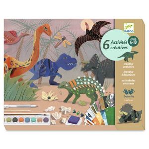 O Mundo dos Dinossauros - Kit Multi-Atividades