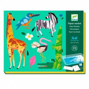 Colourful - Atividade c/ Papel Marmoreado