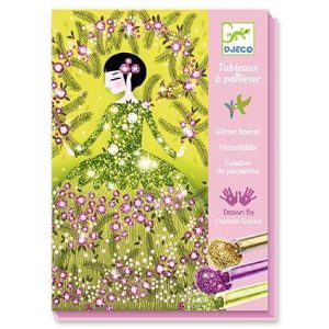 Vestidos Brilhantes - Jogo Quadros de Glitter
