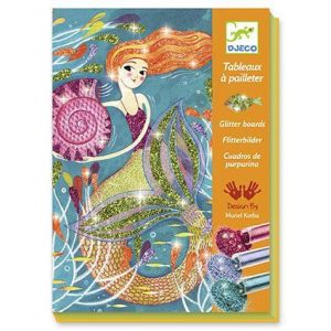 A Luz das Sereias - Jogo Quadros de Glitter