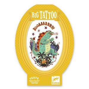 Godzilla - Tatuagem Metalizada
