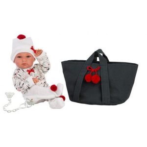 Vestido e Acessórios da Bimba Recém Nascida 35 cm
