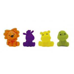 Brinquedos p/ Banho e Bolsa de Rede c/ Ventosas