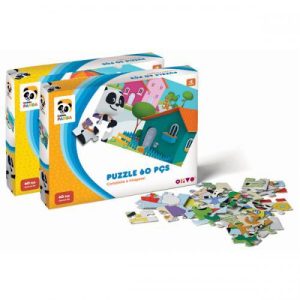 Panda - Puzzles 2 x 24 pcs. (2 sort.)