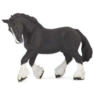 Cavalo Shire Negro