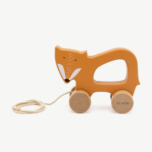 Brinquedo de Puxar em Madeira - Mr. Fox
