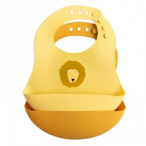 Bibe em Silicone 2-pack - Mr. Lion