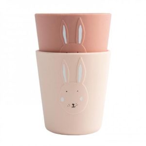 Copo de Silicone 2-pack - Mrs. Rabbit