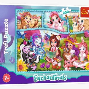 Puzzle 200 pcs Fantástico Mundo Enchantimals - Mattel