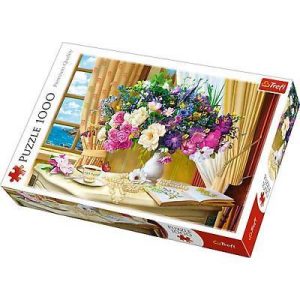 Puzzles 1000 pcs Flowers in the morning