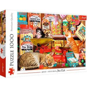 Puzzles 1000 pcs - Cat''s sweets