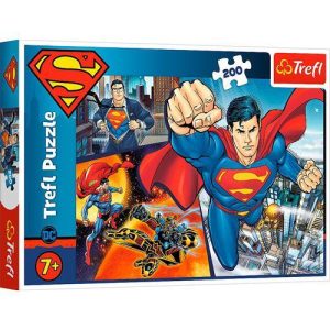 Puzzles 200 pcs - Superman - Hero / Warner Superman