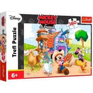 Puzzle 160 pcs Mickey na quinta - Disney