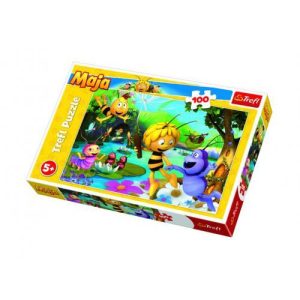 Puzzle 100 pcs Abelha Maia e Amigos