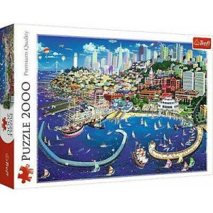 Puzzle 2000 pcs Baía de S. Francisco