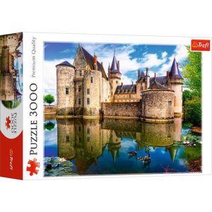 Puzzles 3000 pcs - Castle in Sully-sur-Loire, France