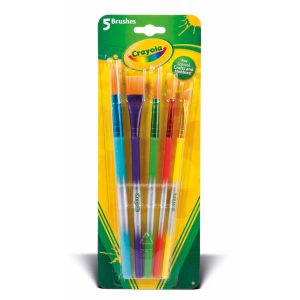 Blister 5 Pinceles surtidos Crayola
