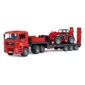 CAMIAO MAN TGA C/ CARREGADOR MANITOU MLT63