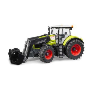 Claas Axion 950 with frontloader