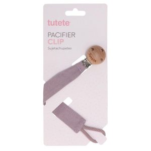Porta-chupeta Wash silicone Dusky Lilac