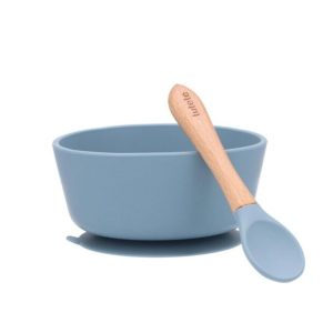 Taça com ventosa + colher Ocean Scoop