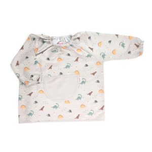 Babete com bolso central Dinos World