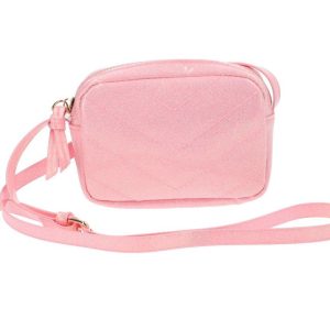 Bolsa infantil Glitter Pink