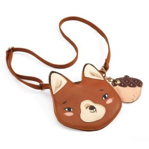 Bolsa Tiracolo e Porta-Moedas Raposa