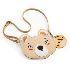 Bolsa Tiracolo e Porta-Moedas Urso