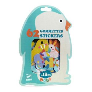 Animais do Gelo - 62 Autocolantes
