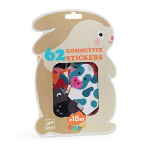 Animais da Quinta - 62 Autocolantes