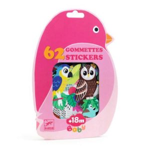 Aves - 62 Autocolantes