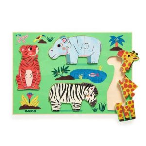 Coucou Tigre - Puzzle Formas e Animais