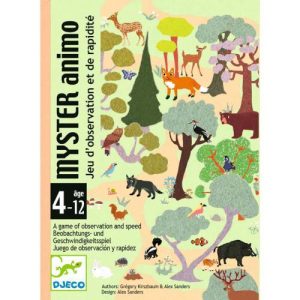 Myster animo - Jogo de Cartas de Observação e Rapidez